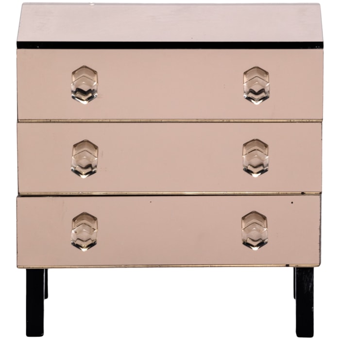 Porta Joias Mini Gaveteiro Espelhado - 17cm - Madel Home
