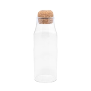 Porta Mantimento de Vidro Borossilicato com Tampa Rolha Wolff - 820ml