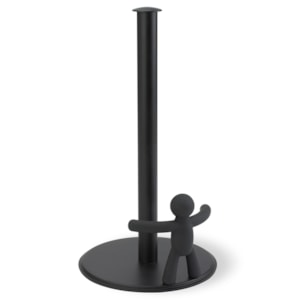 Porta Papel Toalha Buddy Aço Umbra Preto