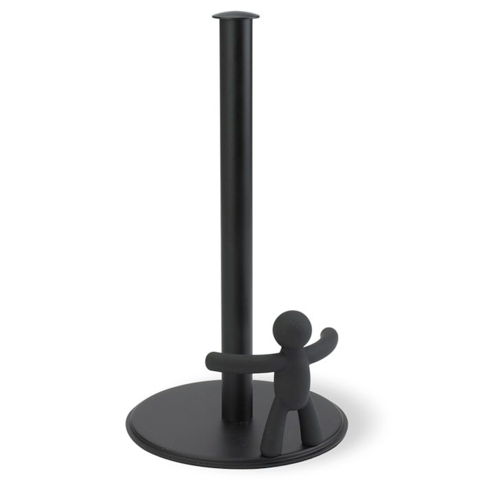 Porta Papel Toalha Buddy Aço Umbra Preto - Madel Home