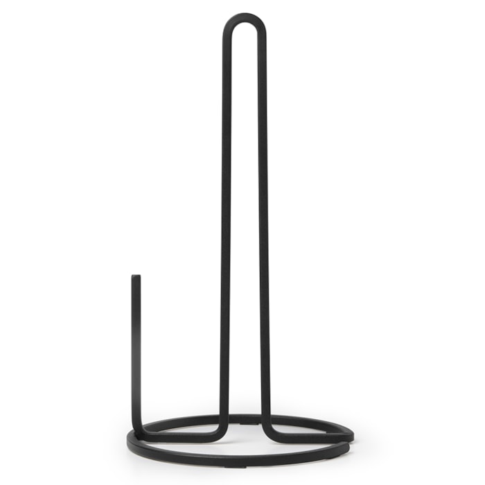 Porta Papel Toalha Squire Ferro Umbra Preto - Madel Home