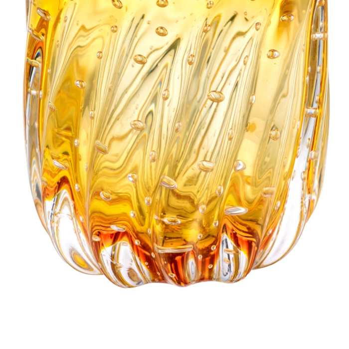 Porta Pincel de Murano Âmbar - 10cm - Madel Home