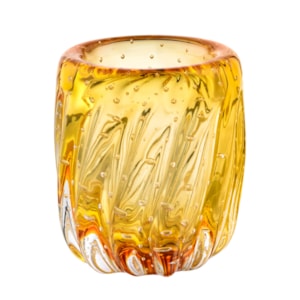 Porta Pincel de Murano Âmbar - 10cm