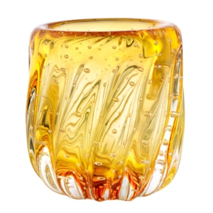 Porta Pincel de Murano Âmbar - 11cm