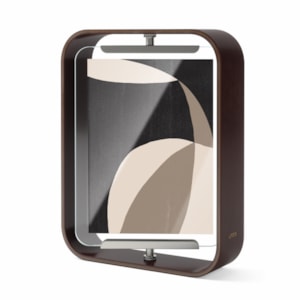 Porta Retrato de Madeira Nogueira Bellwood Umbra - 18cm 