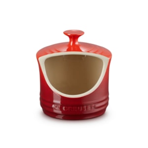 Porta Sal em Cerâmica Vermelho Le Creuset - 12cm