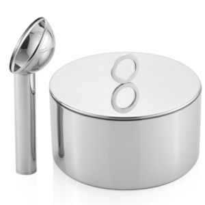 Porta Sorvete Térmico em Inox com Concha Venezia Riva - 18,5cm