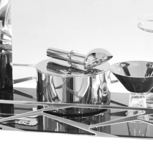 Porta Sorvete Térmico em Inox com Concha Venezia Riva - 18,5cm