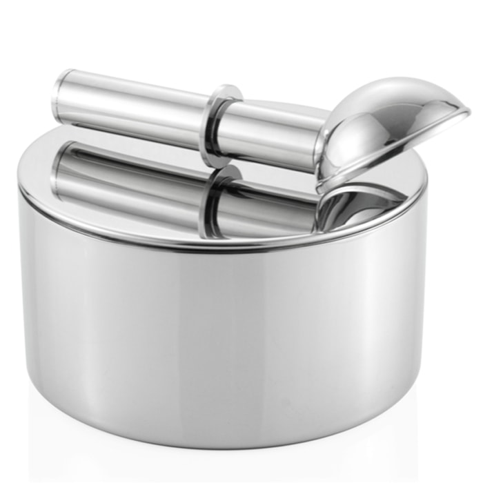 Porta Sorvete Térmico em Inox com Concha Venezia Riva - 18,5cm - Madel Home