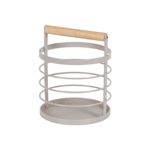 Porta Talher Rack Redondo Gelo
