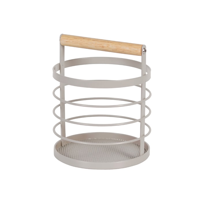 Porta Talher Rack Redondo Gelo - Madel Home