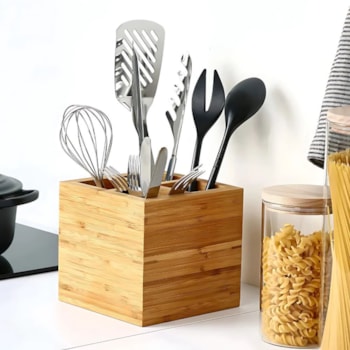 Porta Utensílios Bamboo Storage Systems Grande 16x16 cm Zwilling