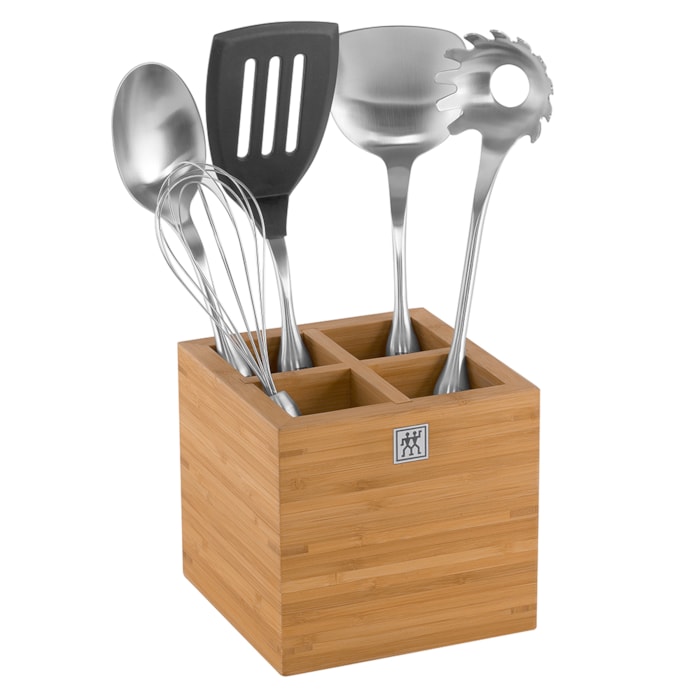 Porta Utensílios Bamboo Storage Systems Grande 16x16 cm Zwilling - Madel Home