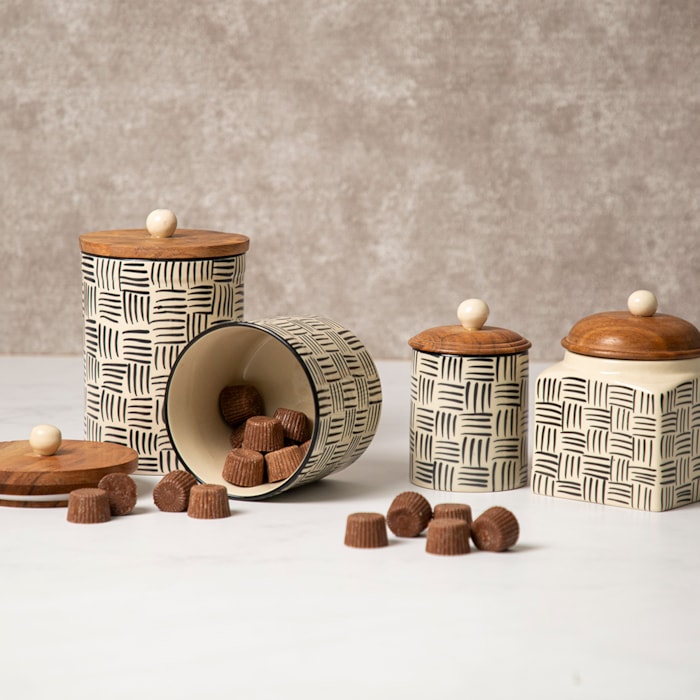 Pote com Tampa Versailles Oliver - 13cm - Madel Home