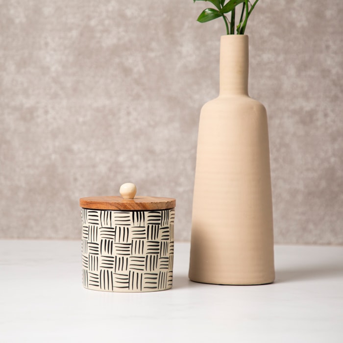 Pote com Tampa Versailles Oliver - 13cm - Madel Home