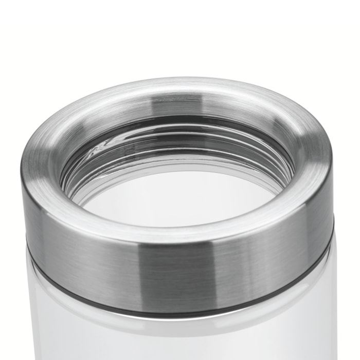 Pote de Vidro Purezza Tampa Aço Inox Tramontina - 1,8L - Madel Home