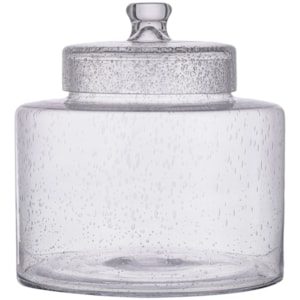 Pote de Vidro Refúgio Transparente - 30cm