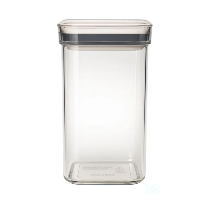 Pote Hermético em ABS Transparente e Tampa de Vedação Baker's Secret - 1000mL - Madel Home