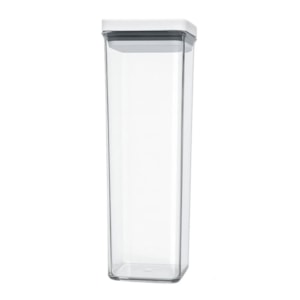 Pote Hermético em ABS Transparente e Tampa de Vedação Baker's Secret - 2000mL