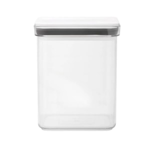 Pote Hermético em ABS Transparente e Tampa de Vedação Baker's Secret - 2500mL