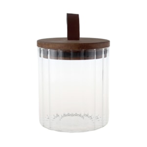 Pote Hermético Firenze Vidro Borossilicato Acácia - 700ml