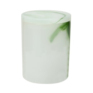 Pote para Lavabo em Vidro Verde Firenze - 13,5cm