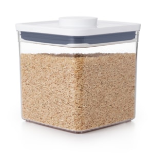 Pote Pop 2.0 Quadrado Oxo Transparente - 2,6L