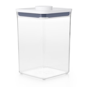 Pote Pop 2.0 Quadrado Oxo Transparente - 4,2L 