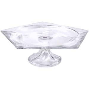 Prato para Bolo em Cristal Transparente - 35cm