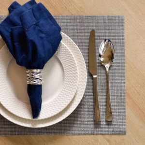 Prato Raso em Porcelana Branco Cannes Kutahya - 25cm