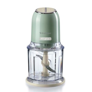 Processador Alimentos Vintage 600ml 400W 4 Lâminas Verde Ariete - 220V