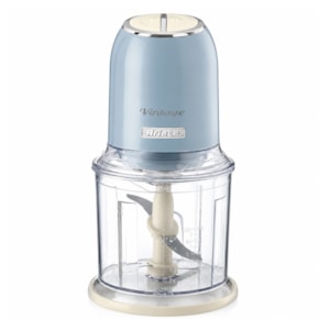 Processador Alimentos Vintage Azul 600ml 400W 2 Velocidades Ariete - 220V