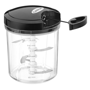 Processador de Alimentos Manual Preto Prepexpress Cuisinart