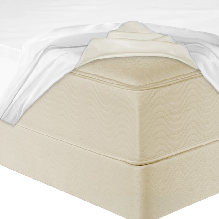Protetor de Colchão King 100% Algodão Impermeável Branco Kacyumara - Madel Home