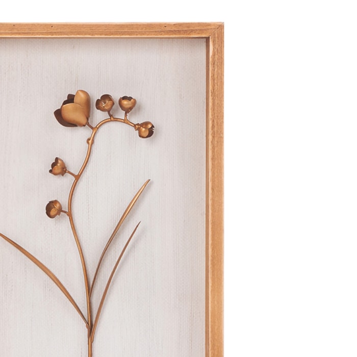 Quadro Decorativo Flower II Nature 26x42 cm - Madel Home