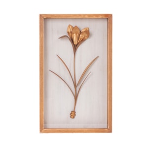 Quadro Decorativo Flower III Nature 26x42 cm