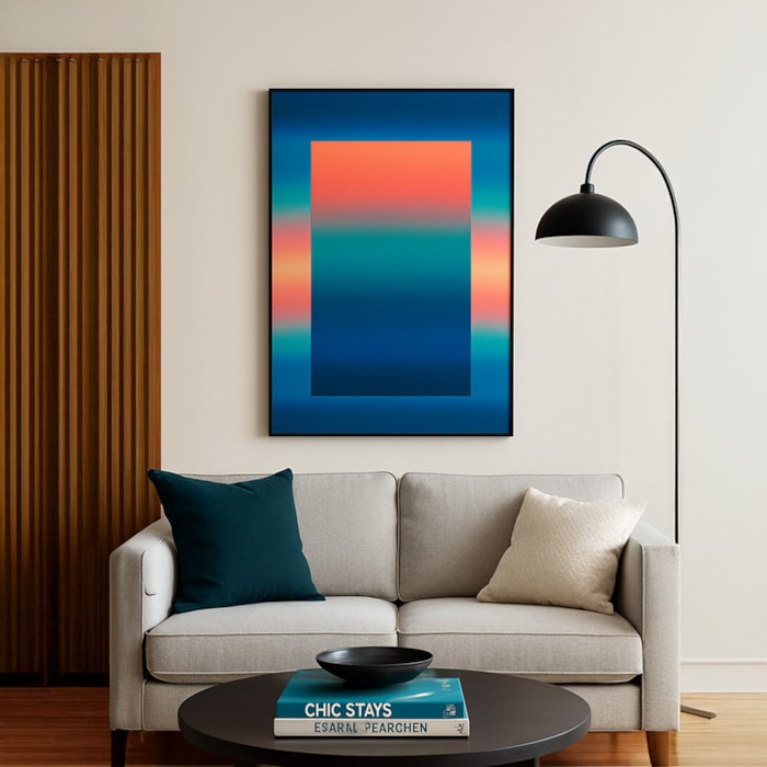 Quadro Decorativo Magari em Madeira 83x103 cm - Madel Home