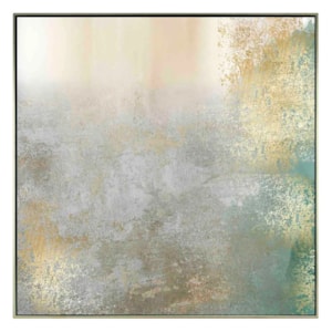 Quadro Decorativo Papiro em Madeira 73x73 cm
