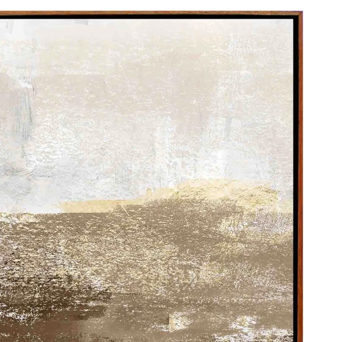 Quadro Decorativo Soleil I em Madeira 93x93 cm - Madel Home