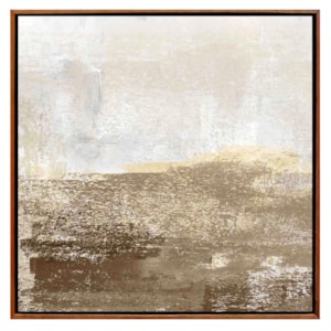 Quadro Decorativo Soleil I em Madeira 93x93 cm