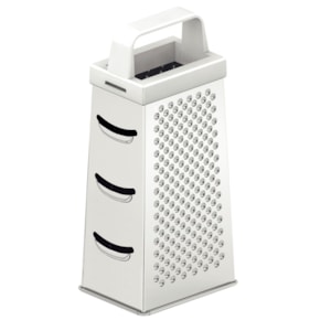 Ralador 4 Faces em Inox com Cabo ABS Branco Utilitá Tramontina