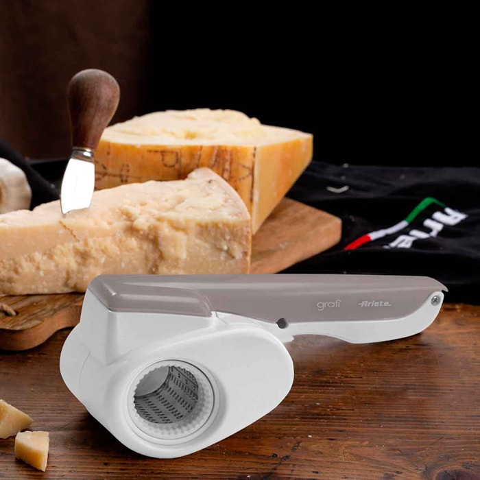 Ralador Queijo Elétrico Sem Fio Ariete - Bivolt - Madel Home