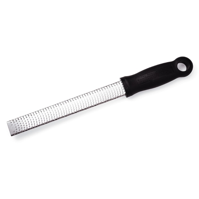 Ralador Zester em Inox Raspas Finas Preto Classic Microplane - 30cm - Madel Home