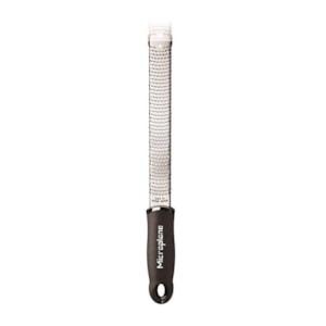 Ralador Zester em Inox Raspas Finas Preto Classic Microplane - 30cm