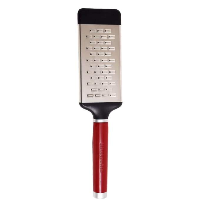 Ralador Zester em Inox Raspas Grossas Vermelho KitchenAid - 33cm - Madel Home