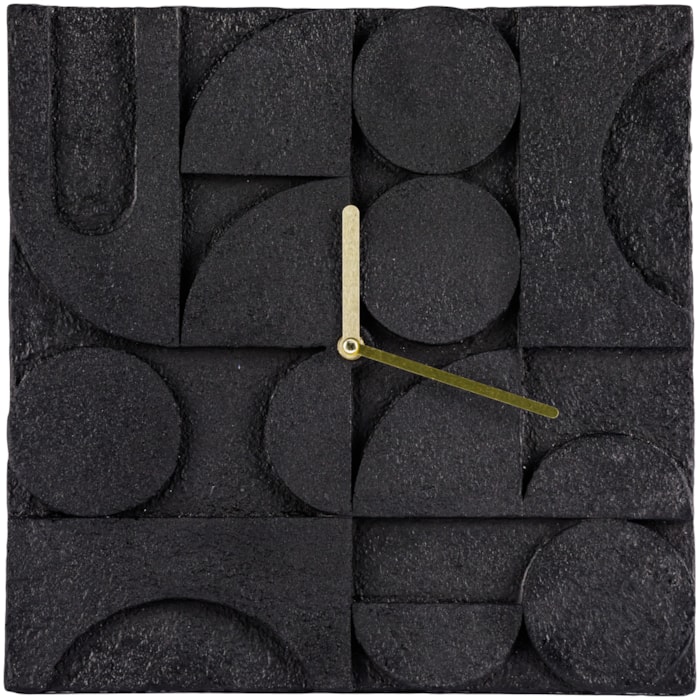 Relógio de Parede Cimento Preto - Madel Home