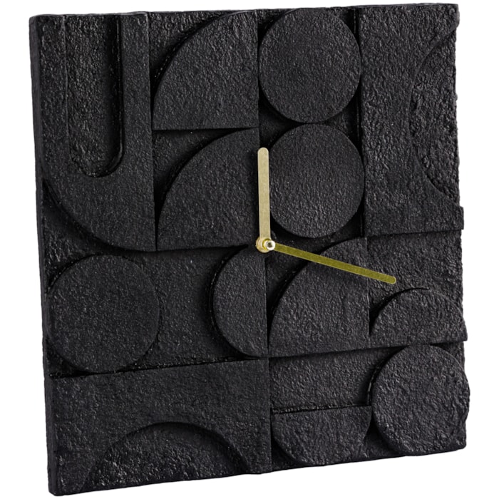 Relógio de Parede Cimento Preto - Madel Home
