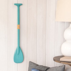 Remo Decorativo de Madeira Azul - 93cm