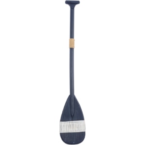 Remo Decorativo de Madeira Preto - 93cm