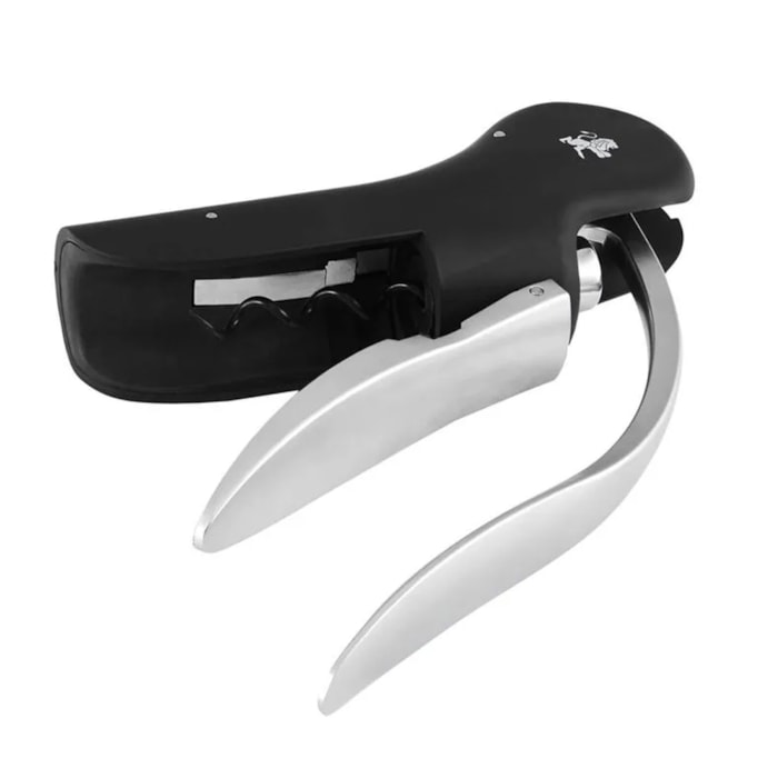 Saca-Rolhas em Aço Inox Preto Maxwell Williams - Madel Home